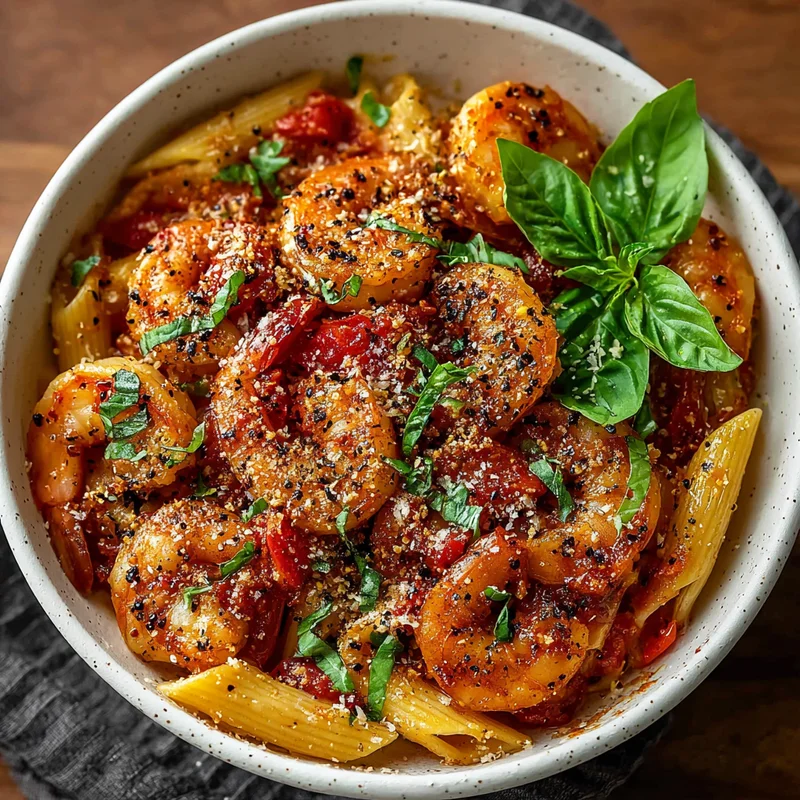 Spicy Shrimp Arrabiata Pasta Recipe: Quick & Easy Weeknight Dinner